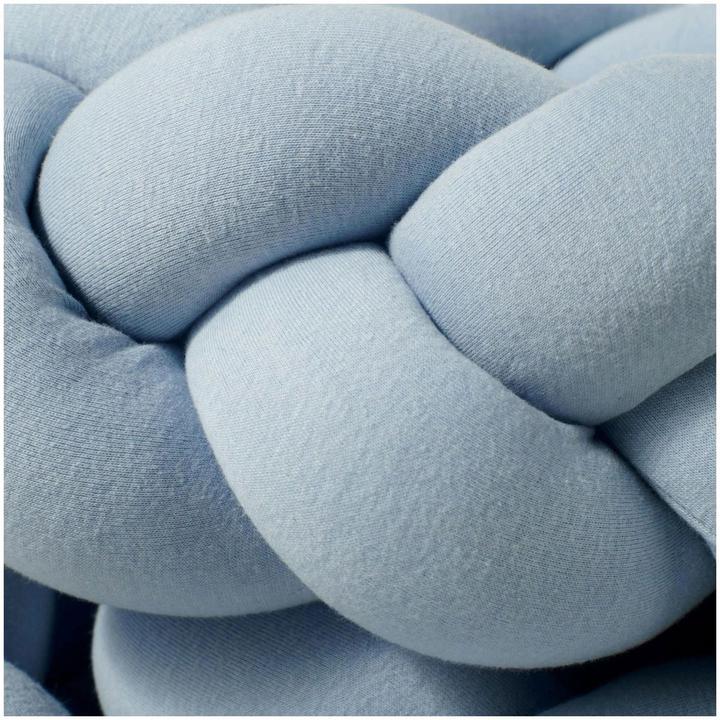 Image du produit nordic coast company Serpent de lit tressé Bleu clair OE