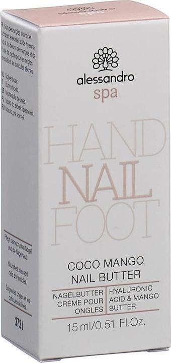 Produktbild Alessandro Spa - Coco Mango Nail Butter (15 ml)