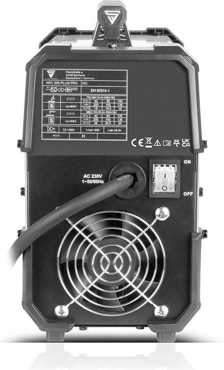 Actual product image Stahlwerk Electrode welding machine ARC 200 Puls Pro fully equipped