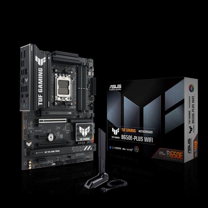 Produktbild ASUS TUF GAMING B650E-PLUS WIFI (AM5, AMD B650, ATX)