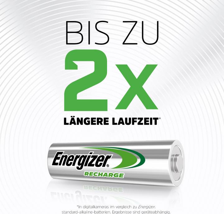 Produktbild Energizer Recharge Universal (4 Stk., AA, 1300 mAh)