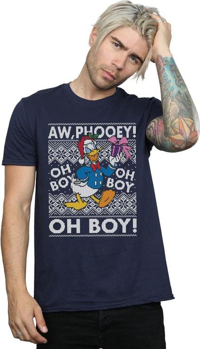 Produktbild Disney Donald Duck Christmas Fair Isle TShirt (S)
