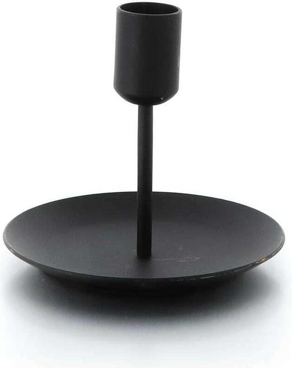 Balthasar Portacandele vintage 11 x 10 cm, nero (11 x 10 cm)