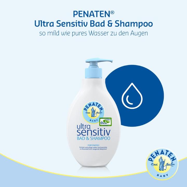 Actual product image Penaten Ultra Sensitive, sensitive wash gel, 400 ml