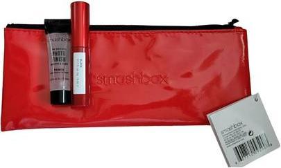 Smashbox Coffret d'essai de luxe - Mascara Volumateur Super Fan Noir 5 Ml, Lotion Lissante Photo Finish (Noir)