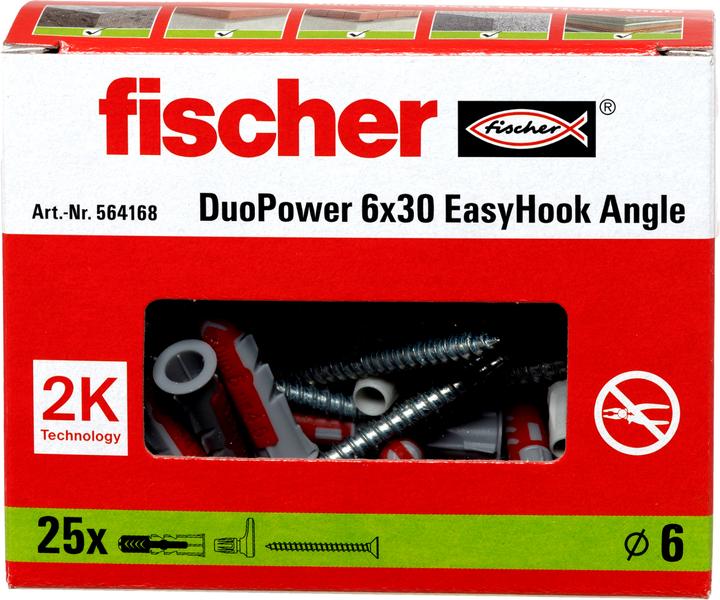 Produktbild Fischer EasyHook Angle 6 DuoPower (25 Stk.)
