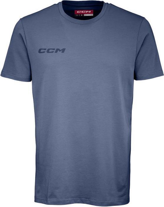 CCM Core Kurzarm-T-Shirt (M, Vintage-Blau) (M)