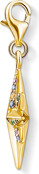 Actual product image Thomas Sabo Charm Pendant (925 silver, 750 yellow gold gilding)