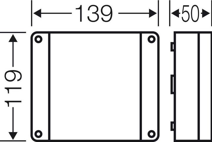 Actual product image Hensel Cable junction box