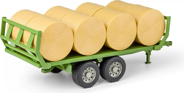 Actual product image Carson Model sport 1:16 hay wagon for RC tractor green 1:16 trailer