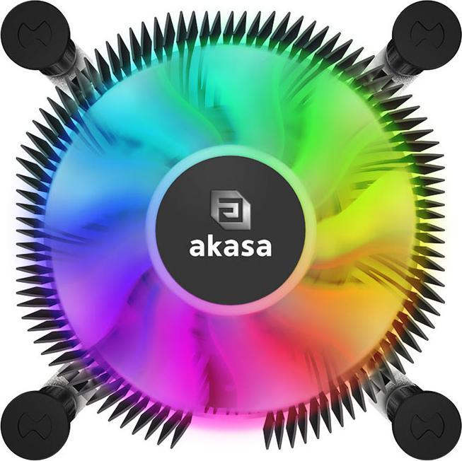 Actual product image Akasa Vegas Chroma iLG CPU Cooler Intel LGA 1700, ARGB (29.92 mm)