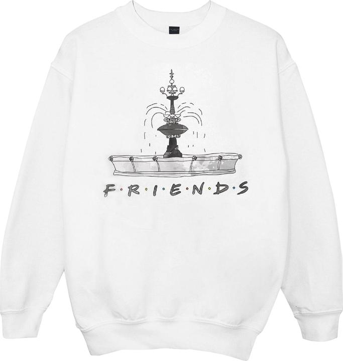 Friends Fountain Sketch Sweatshirt Mädchen