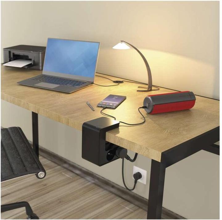 Image du produit Legrand U-Power Contactdoos Verdeelstekker - 2X USB Hub - Stekkerdoos - Penaarde Belgi - Verlengsnoer 1.5 Me (1 pcs)