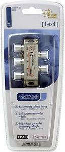 Actual product image Vivanco 44186 cable splitter/combiner Silver