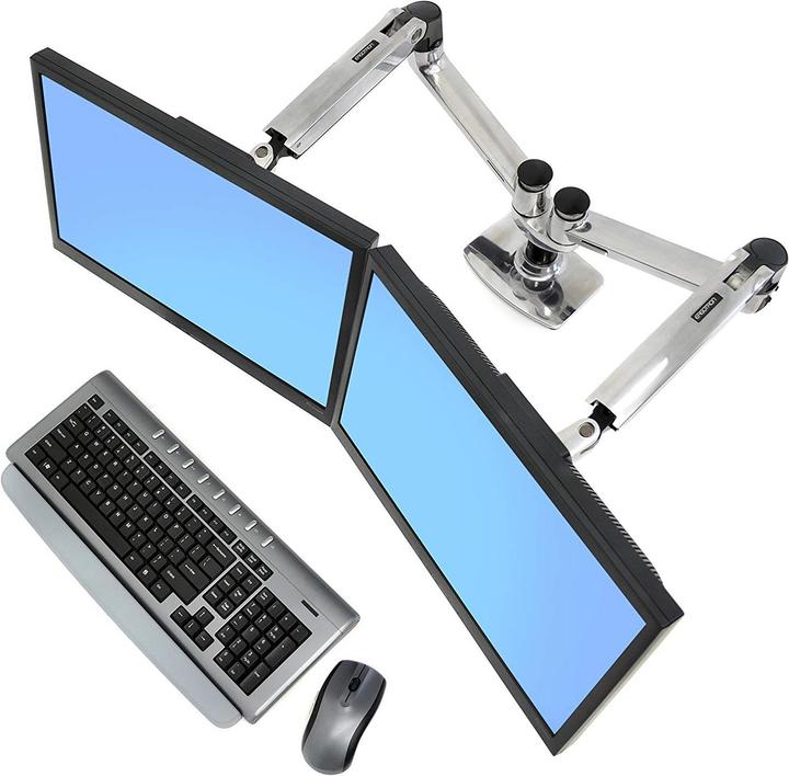 Produktbild Ergotron LX Monitor Arm mit patentierter CF-Technologie (Tisch, 27")