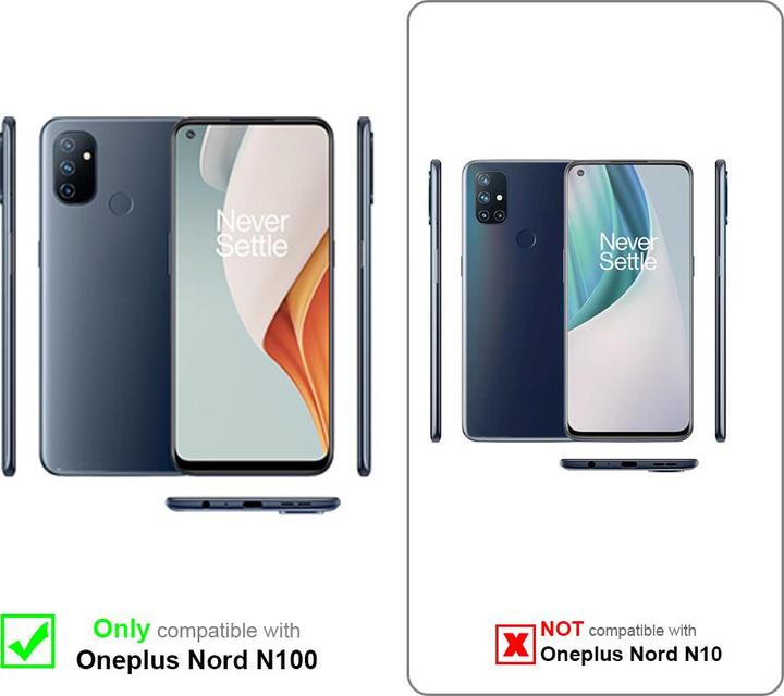 Image du produit Cadorabo Coque pour OnePlus Nord N100 universel avec Clip (OnePlus North N100)