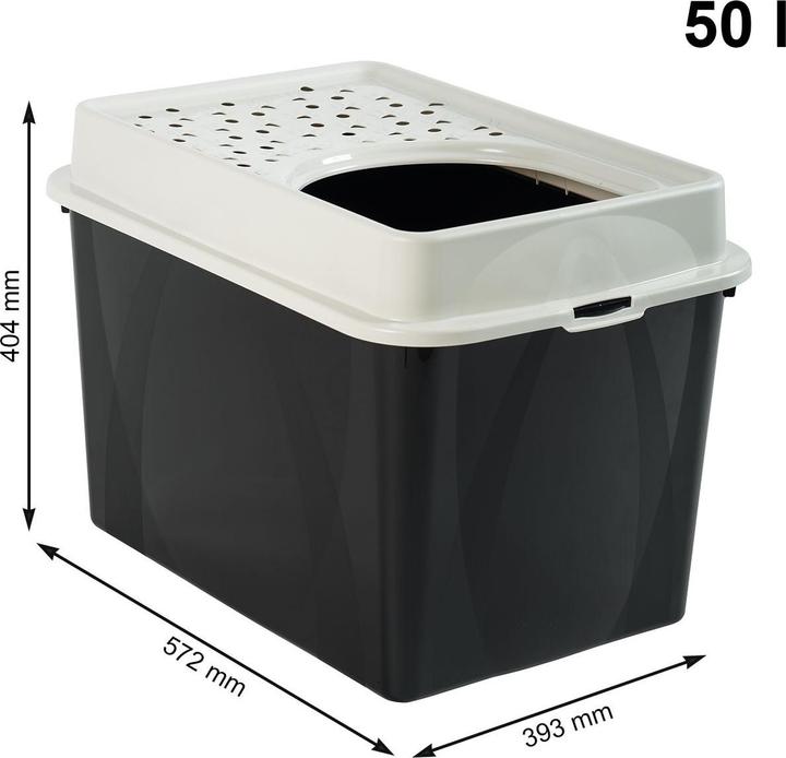 Actual product image Rotho Berty Eco (Cat litter tray open)