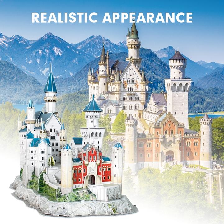 Produktbild Cubicfun 3D Puzzle Schloss Neuschwanstein 121 Teile (121 Teile)