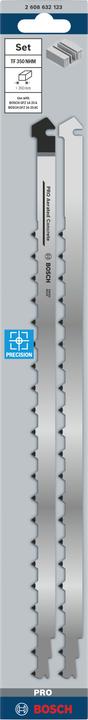Image du produit Bosch Professional Zubehör PRO Aerated Concrete TF350NHM Jeu de lames de scie tandem, 408 mm, 2 pces.