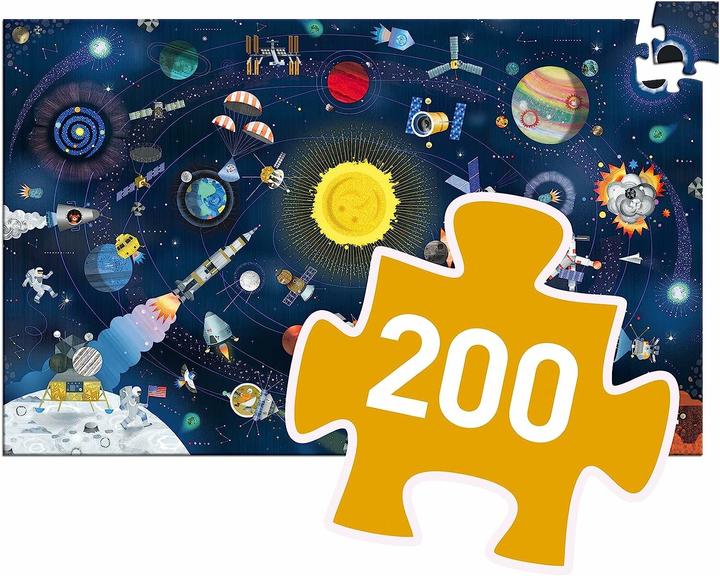 Image du produit Djeco Espace Puzzle (200 pièces)