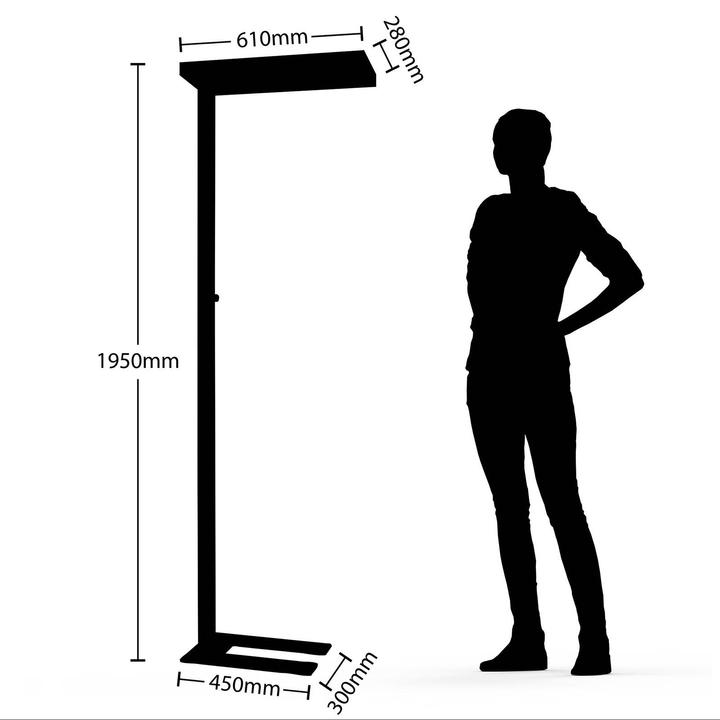 Image du produit Arcchio Nelvana Lampadaire Blanc (8000 lm)