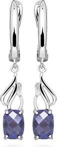 JVD Charming silver earrings with zircons SVLE0645SH8F100