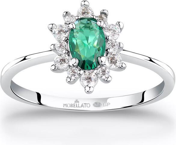 Morellato Silver ring with zircons Tesori SAIW1550 - Circuit: 56 mm (56, 925 Silber)
