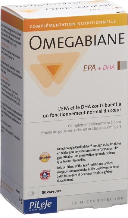 Omegabiane Epa + Dha (80 Stück, Kapseln, 102 g)