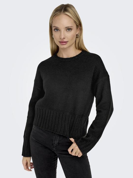 Produktbild Only Kurzer einfarbiger Strickpullover (M)