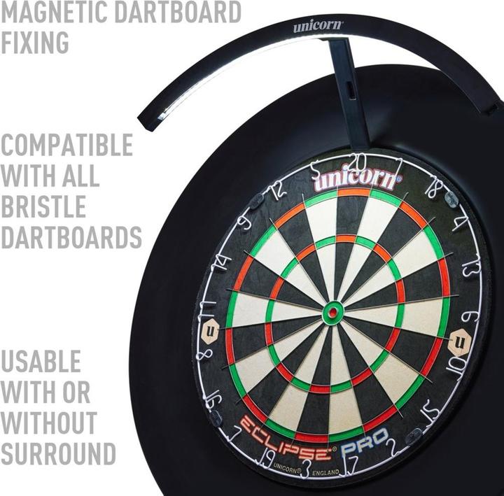 Image du produit Unicorn SOLAR BEAM - Dartboard LED 90° Lichtsystem