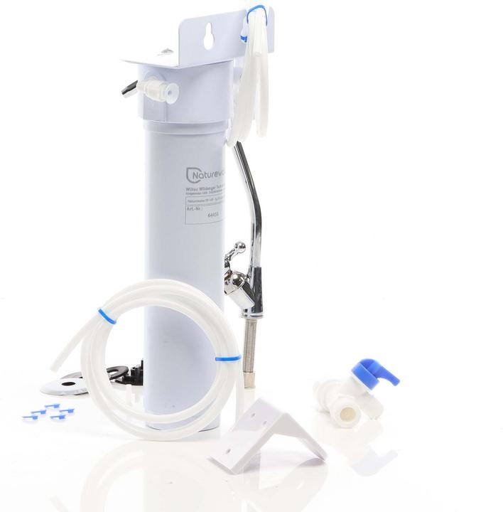 Produktbild Naturewater NW-1-PP 1 Stufen Untertisch Wasserfilter Wasserhahn 5µ Sediment