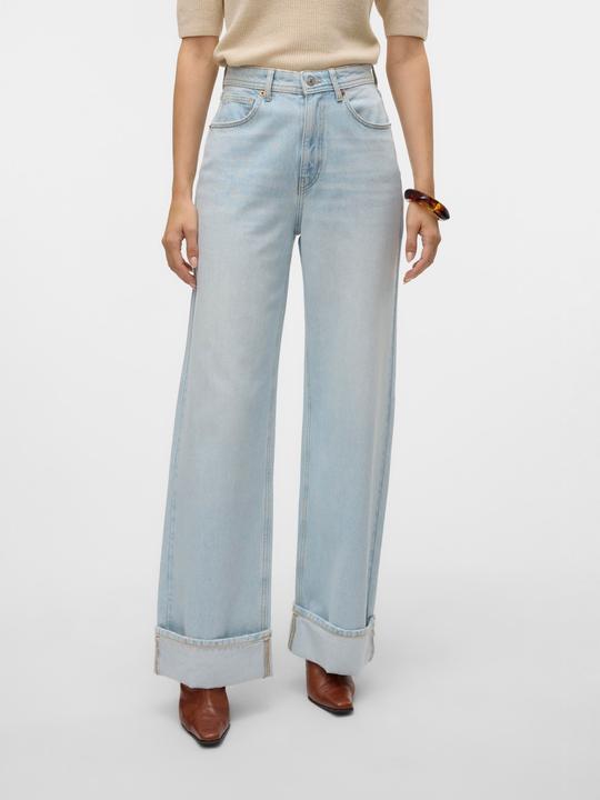 Image du produit Vero Moda VMKATHY Super High Rise Weiter Beinschnitt Jeans Weit geschnitten (W31/L32)