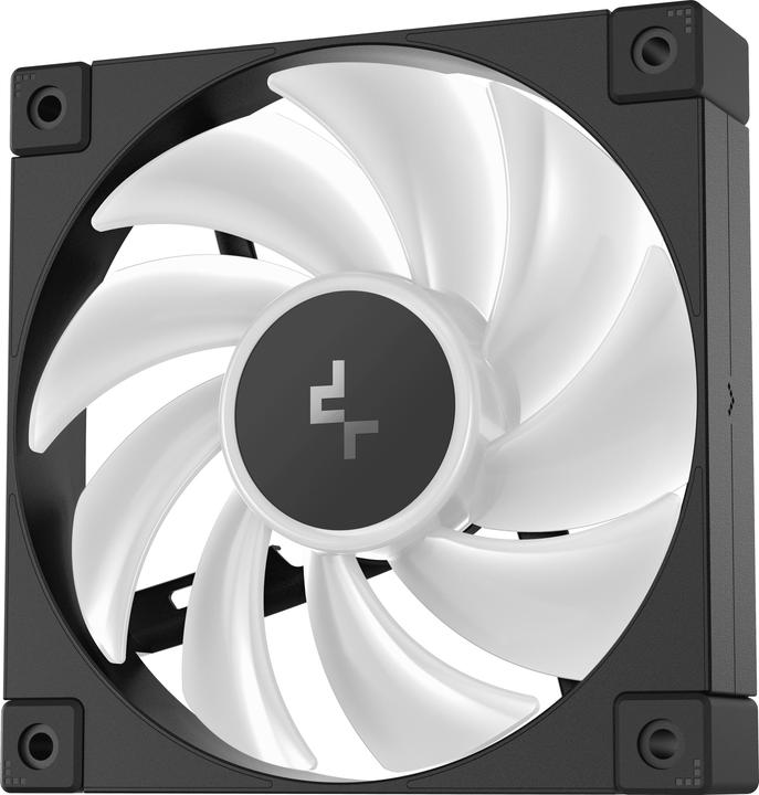 Actual product image Deepcool FD12 120x120x25 3in1 ARGB bk (120 mm, 3 x)