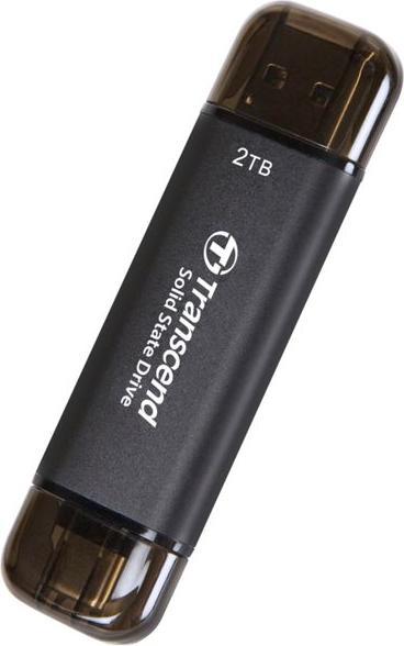 Actual product image Transcend ESD310C (2000 GB, USB-A, USB-C)