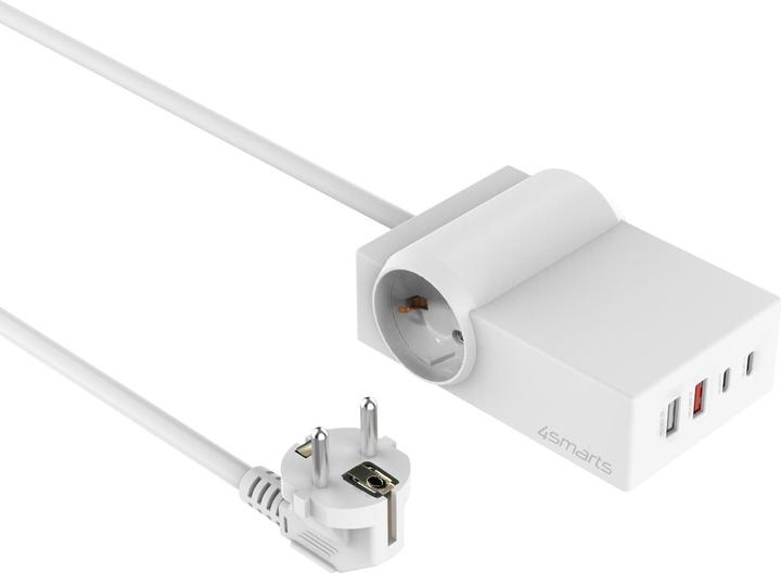 Actual product image 4smarts USB-C/A power strip Desk (65 W)
