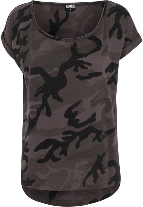 Image du produit Urban Classics Ladies Camo Back Shaped Tee (5XL)