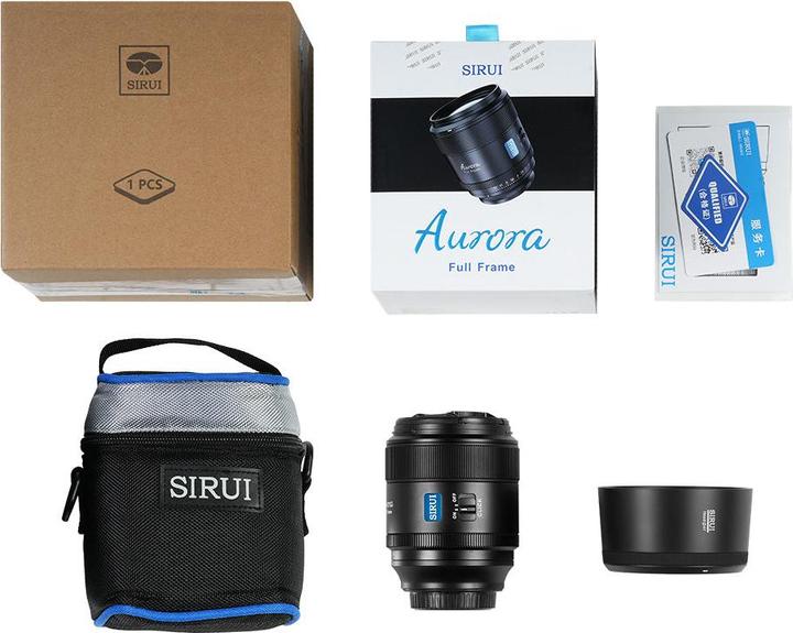 Produktbild Sirui AURORA Series 85mm F1.4 Full-Frame Autofocus Objektiv (Fuji-X mount) (Fujifilm X, Vollformat)