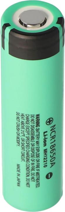 Actual product image Panasonic Akku NCR18650A ungeschützt (3100 mAh)