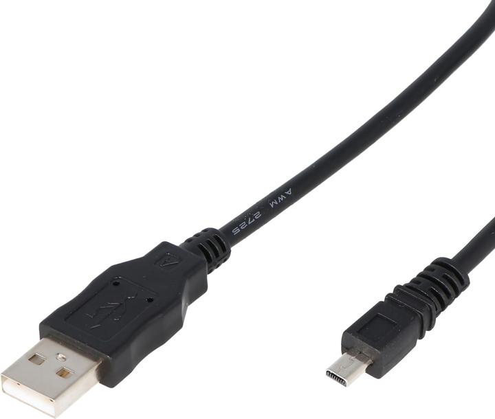 Immagine prodotto AccuCell Cavo USB adatto a Casio, Nikon, Panasonic Lumix K1HA08CD0019 (Caricabatterie per fotocamere)