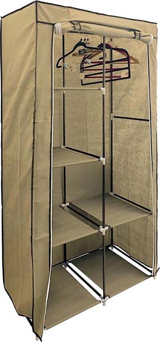 Actual product image Perel Storage cabinet - Beige - 89 x 44.5 x 169 cm