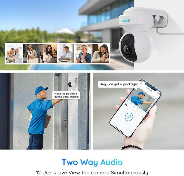 Image du produit Linksys Reolink E1 Outdoor IP Security Camera Indoor & Outdoor 2560 x 1920 Pixel Room Ceiling (2560 x 1920 pixels)