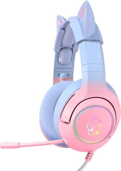 Onikuma Gaming headphones K9 Pink/Blue
