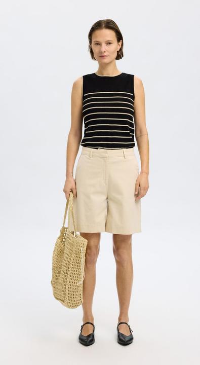 Actual product image Selected Femme Leinenmix Stricktop (L)