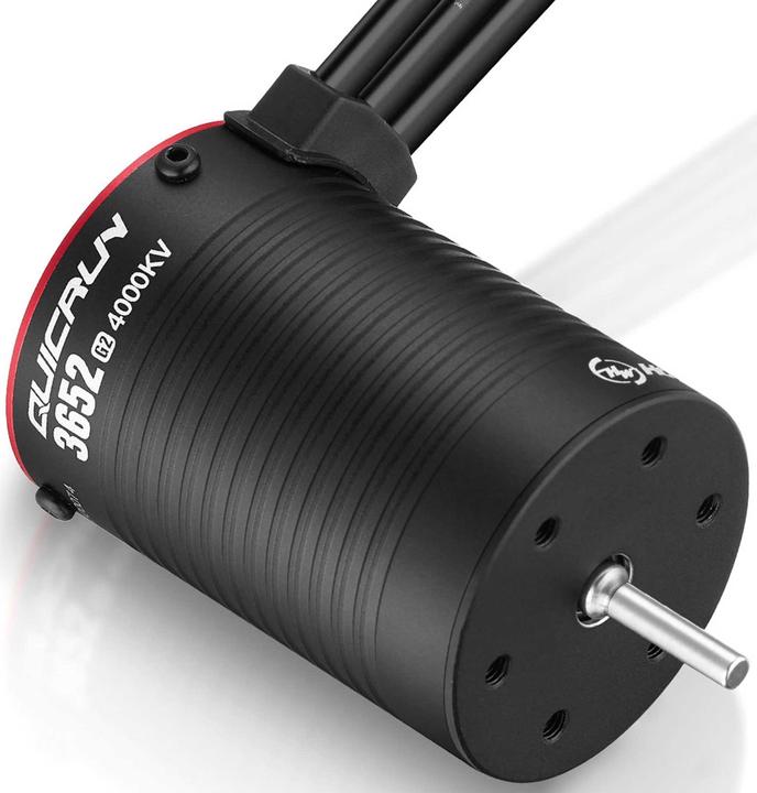 Actual product image Hobbywing QuicRun 3652SL G2 Sensorless Motor 4000kV 3.175mm Shaft