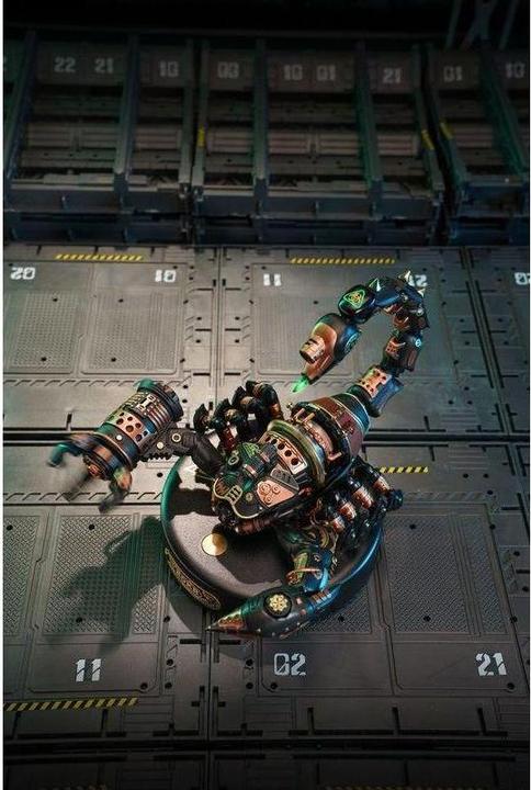 Actual product image Rokr 3D steampunk scorpion kit (123 pieces)