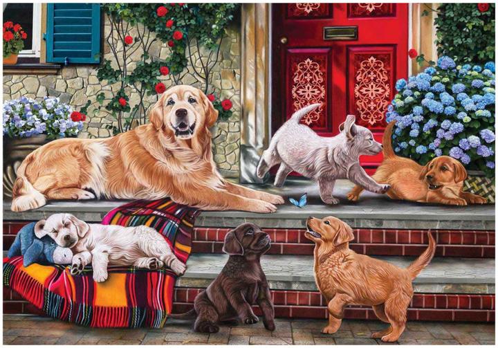 Actual product image Anatolian Puzzle 3340 260XL pieces Dog Family (260 pieces)