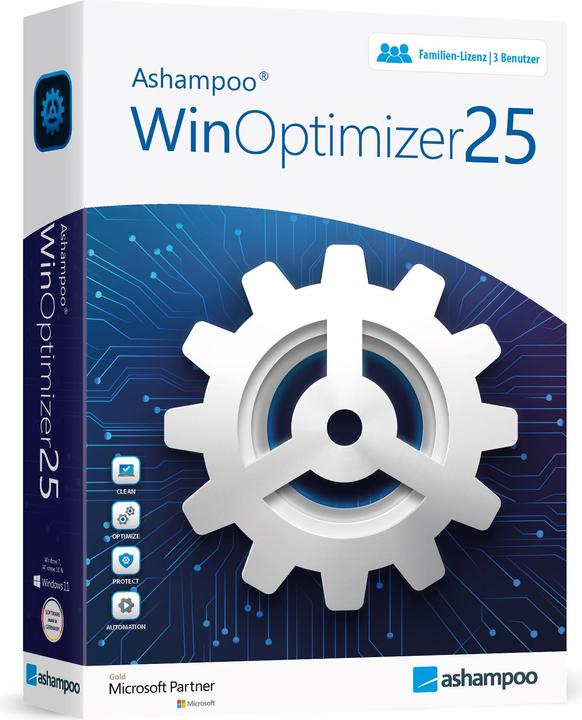 Produktbild WinOptimizer 25 Download Code (1 User, 1 Geräte/User, unbegrenzt)