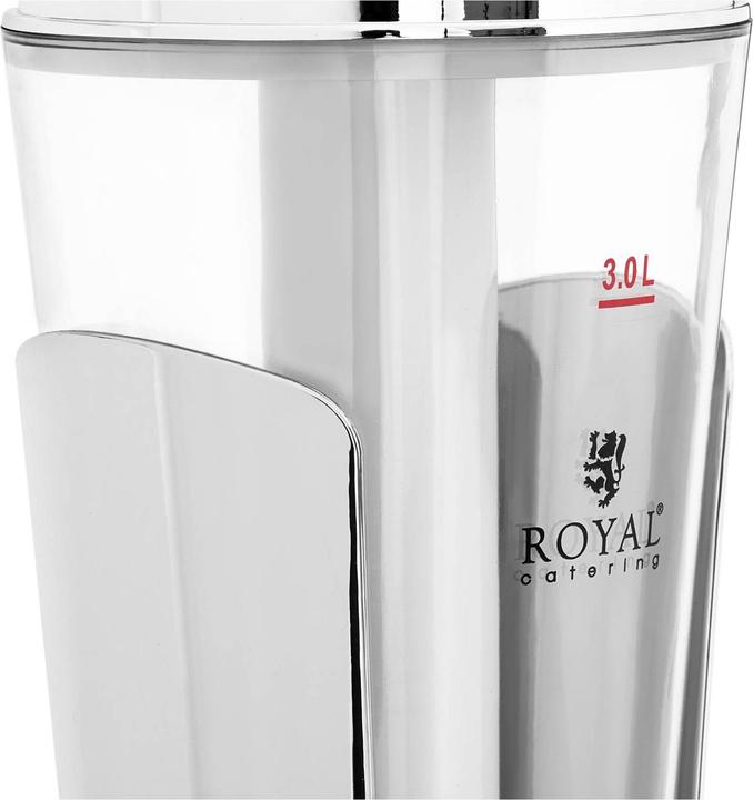 Produktbild Royal Catering Saftspender Saftdispenser Gastro Getränkespender Zapfhahn 3 L LED-Beleuchtung