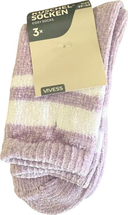 Actual product image Vivess Kuschelsocken Unisex 3er Pack (pack of 3, 39 - 42)