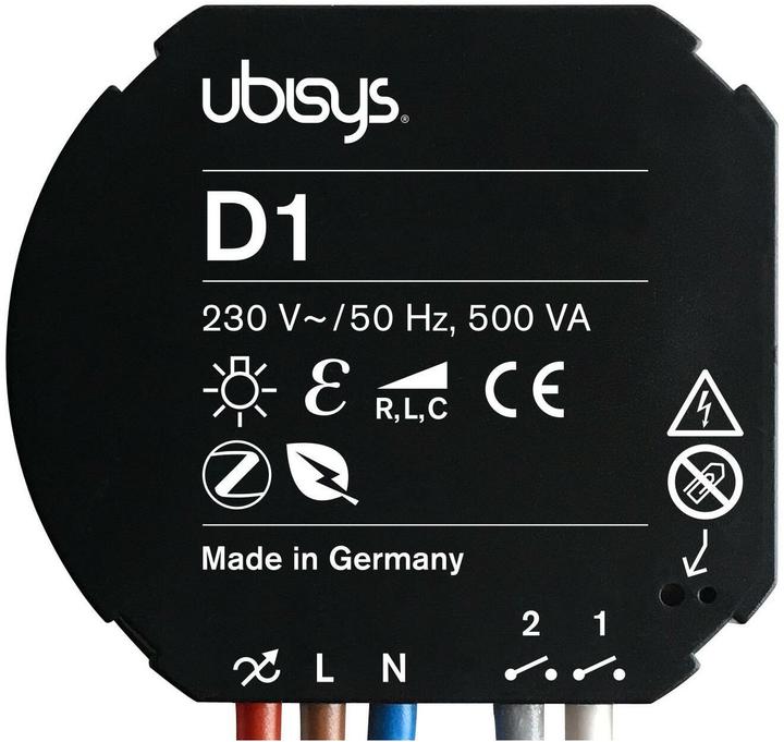 Produktbild Ubisys Universaldimmer D1 ZigBee 3.0 (Dimmaktor)